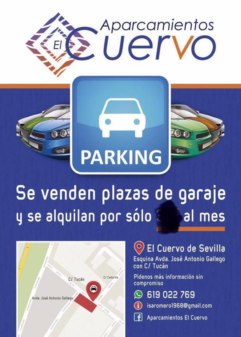 Parkplatz von Garage miete in El Cuervo de Sevilla