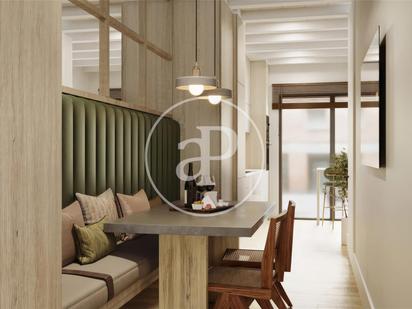 Dining room of Duplex for sale in  Barcelona Capital  with Parquet flooring, Terrace and Video intercom