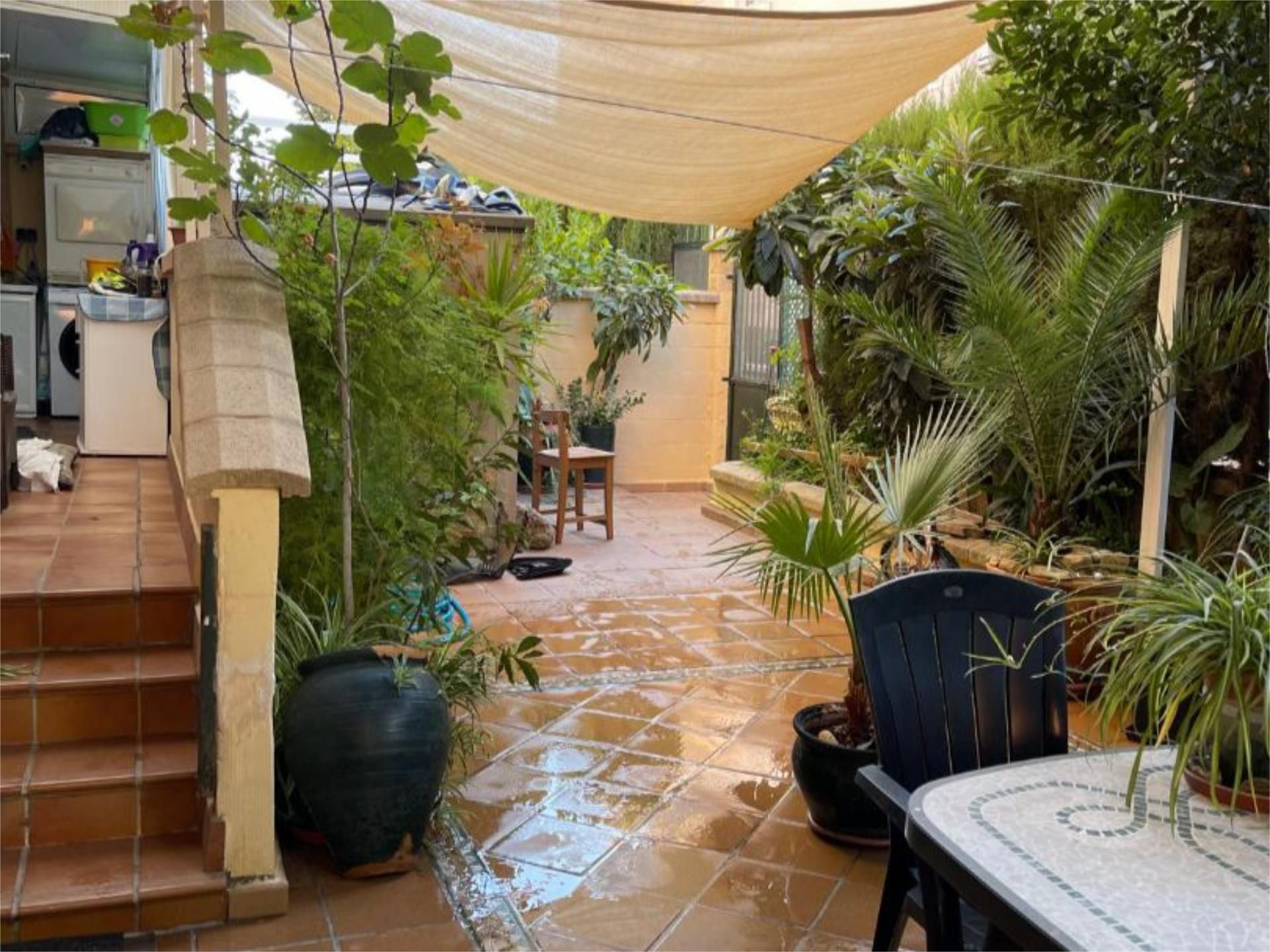 Terrace of Flat for sale in  Granada Capital  with Heating, Private garden and Parquet flooring