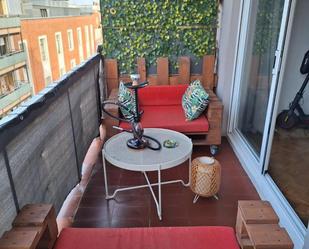 Balcony of Flat to share in  Barcelona Capital  with Air Conditioner, Terrace and Balcony