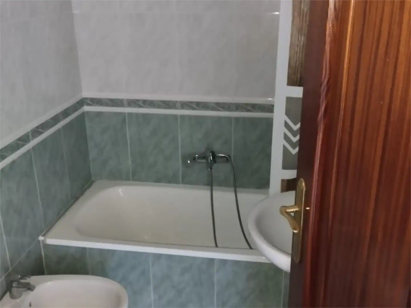 Bathroom of Flat for rent in Entrimo  with Heating, Terrace and Furnished