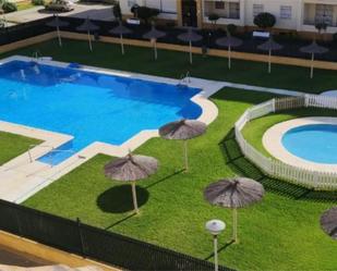 Swimming pool of Flat for sale in Chipiona  with Air Conditioner, Terrace and Swimming Pool