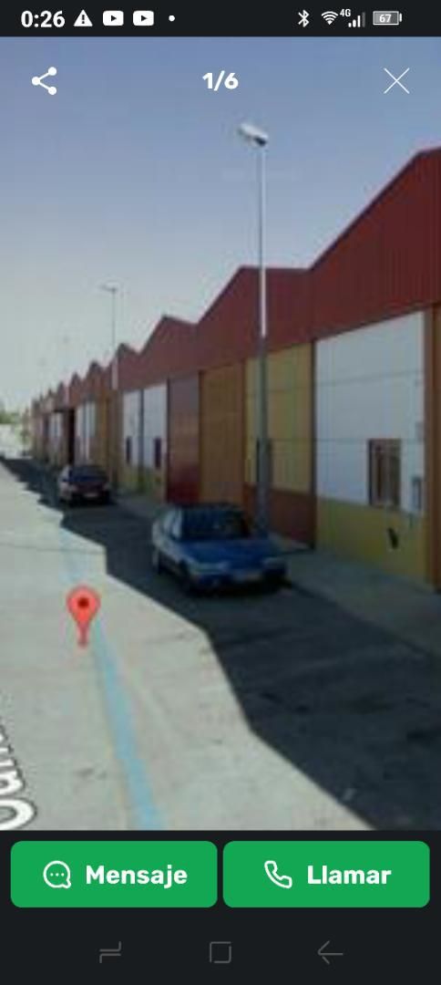 Vista exterior de Nau industrial en venda en Villamanrique de la Condesa