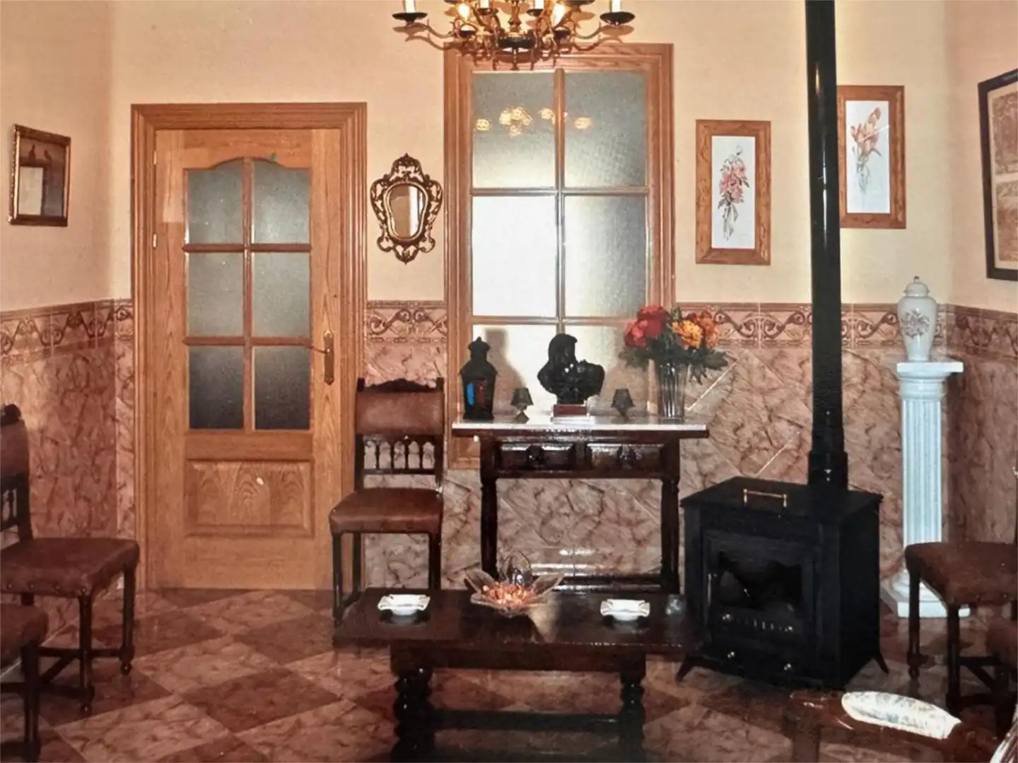 Casa adosada en venta en Calle Grande, 14, Villarta de San Juan Sala de estar de Casa adosada en venta en Villarta de San Juan con Aire acondicionado, Calefacción y Trastero