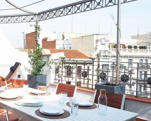 Terrace of Flat to rent in  Madrid Capital  with Air Conditioner and Terrace