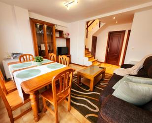 Living room of Flat to rent in Laxe  with Furnished, Oven and Washing machine