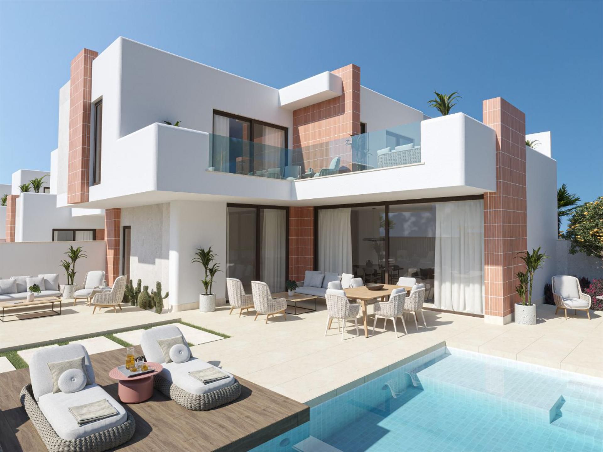 Exterior view of House or chalet for sale in Torre-Pacheco  with Terrace, Swimming Pool and Balcony