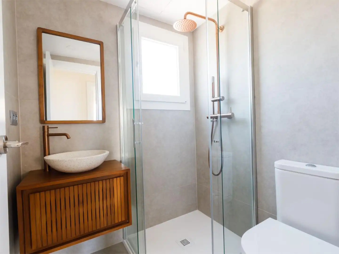 Wohnungen zum Verkauf in Carrer de Lanzarote, 13, Calella de Palafrugell Badezimmer von Wohnungen zum Verkauf in Palafrugell mit Klimaanlage und Terrasse