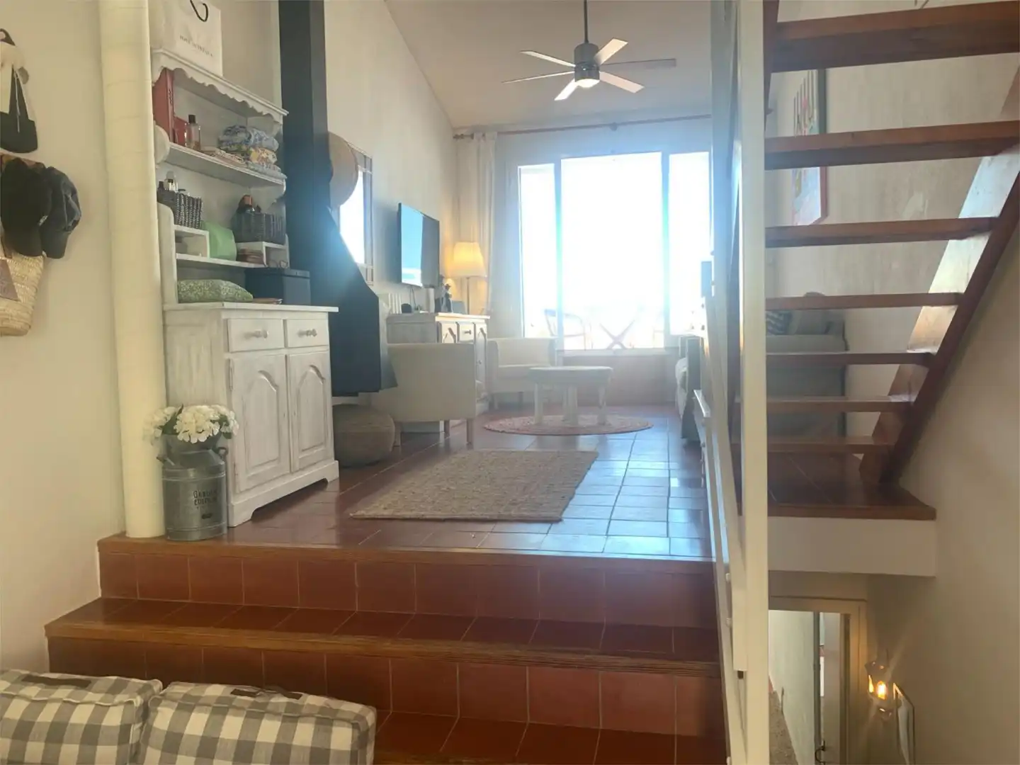 Einfamilien-Reihenhaus zum Verkauf in Avinguda de la Playa, 4, Es Mercadal Wohnzimmer von Einfamilien-Reihenhaus zum Verkauf in Es Mercadal mit Klimaanlage, Terrasse und Schwimmbad