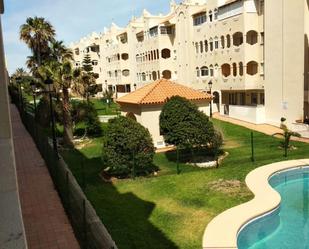 Exterior view of Flat to rent in  Almería Capital  with Terrace and Swimming Pool