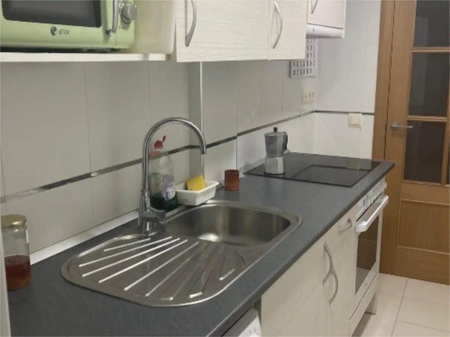 Kitchen of Flat for sale in Gallur  with Air Conditioner, Heating and Parquet flooring