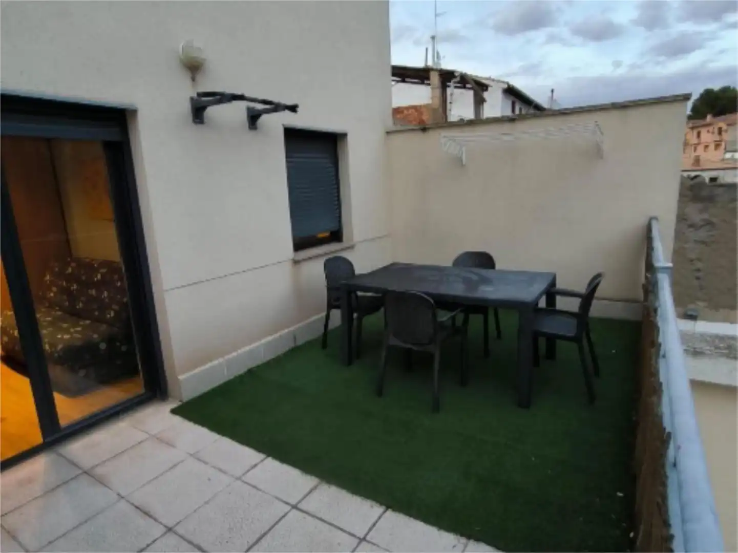 Terrace of Flat for sale in Gallur  with Air Conditioner, Heating and Parquet flooring