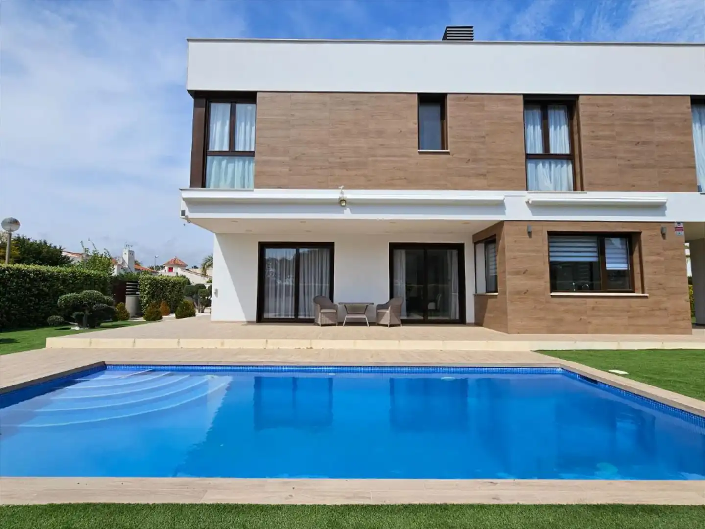Flat for sale in Carrer Galileu, 11, Mar Cambrils Swimming pool of Flat for sale in Cambrils with Air Conditioner, Heating and Private garden