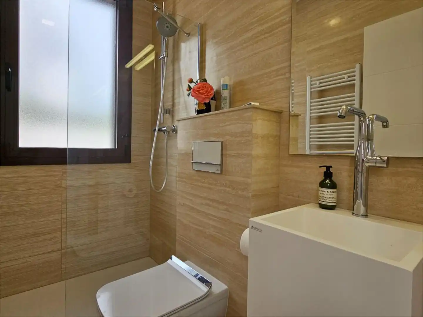 Flat for sale in Carrer Galileu, 11, Mar Cambrils Bathroom of Flat for sale in Cambrils with Air Conditioner, Heating and Private garden