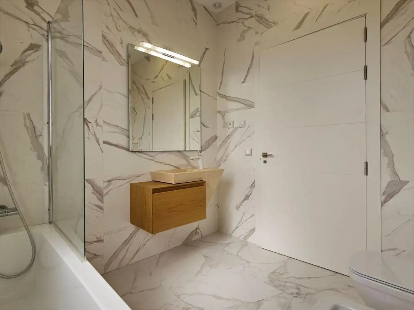 Flat for sale in Carrer Galileu, 11, Mar Cambrils Bathroom of Flat for sale in Cambrils with Air Conditioner, Heating and Private garden
