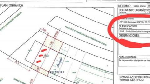 Photo 3 of Land for sale in Carrer de Federico Alcácer Aguilar, 52, Nou Benicalap, Valencia