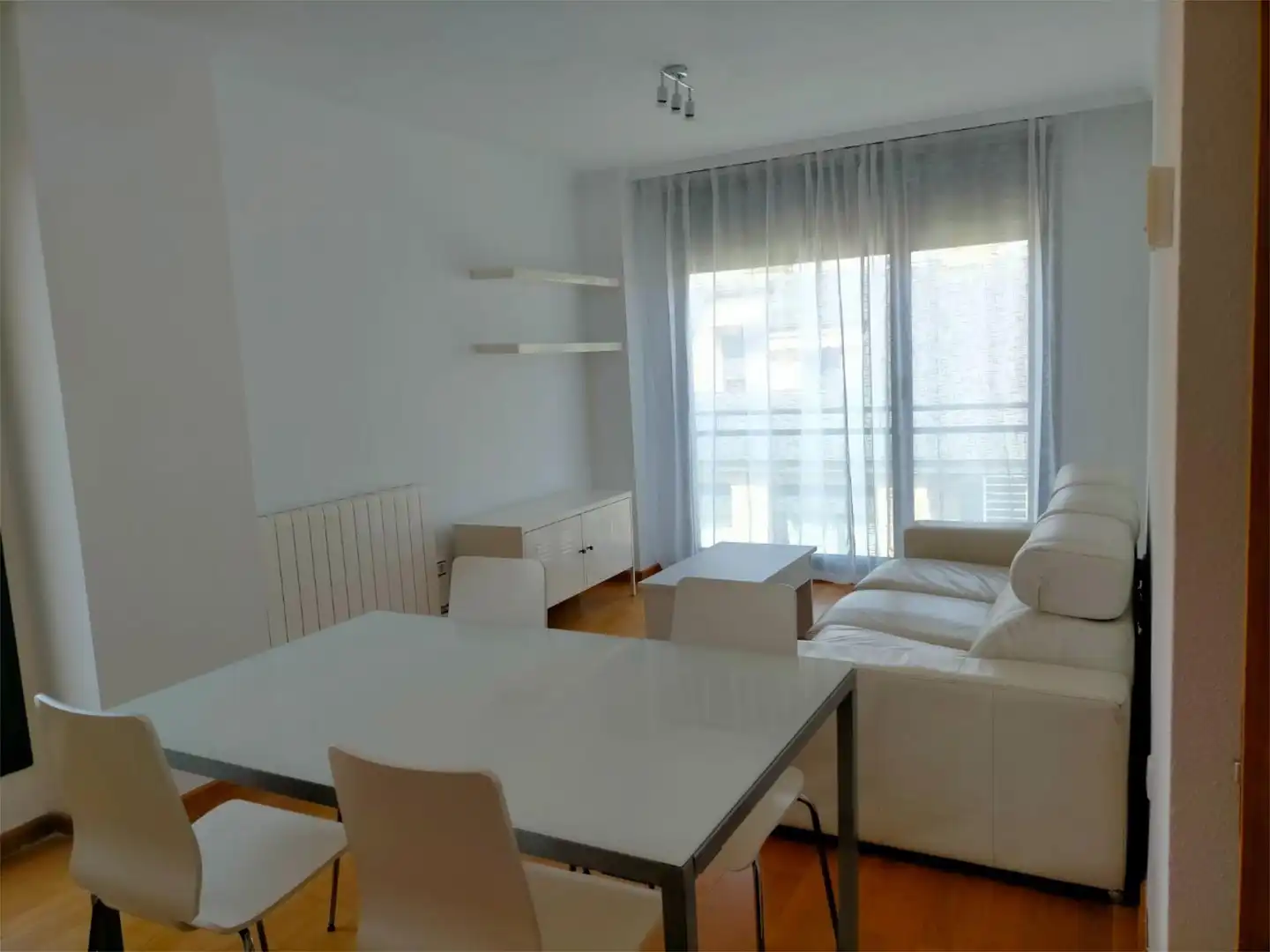 Living room of Flat for sale in Salamanca  with Heating, Parquet flooring and Terrace