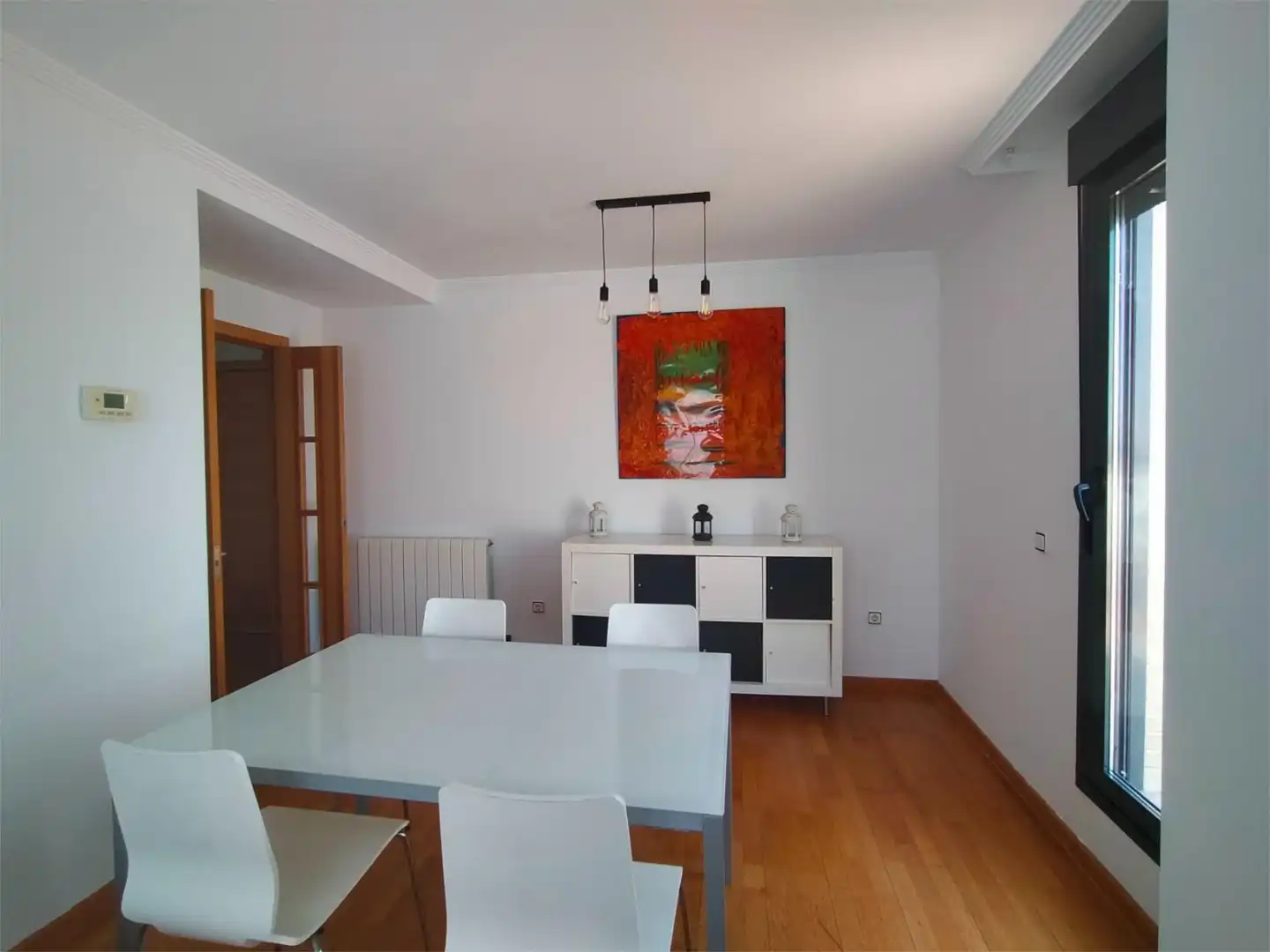 Dining room of Flat for sale in Salamanca  with Heating, Parquet flooring and Terrace