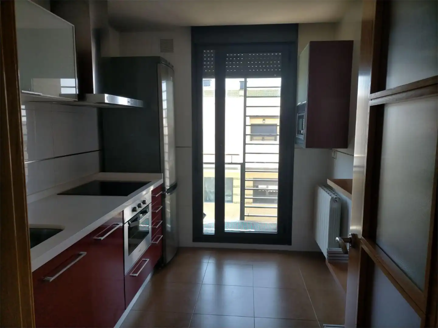 Kitchen of Flat for sale in Salamanca  with Heating, Parquet flooring and Terrace