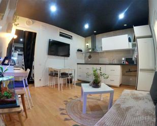 Living room of Flat to rent in  Barcelona Capital  with Air Conditioner, Terrace and Balcony