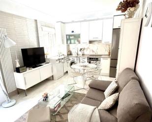 Living room of Flat for sale in  Madrid Capital  with Air Conditioner and Terrace