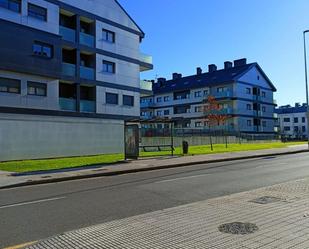 Exterior view of Flat for sale in Gijón   with Heating, Private garden and Terrace