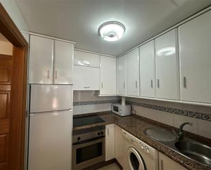 Kitchen of Flat to rent in Sanxenxo  with Terrace and Swimming Pool