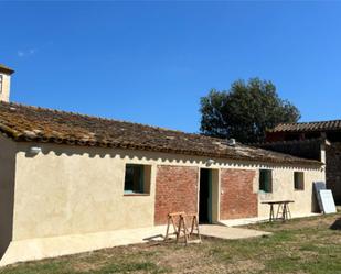 Exterior view of Country house to rent in Riudellots de la Selva  with Air Conditioner and Swimming Pool