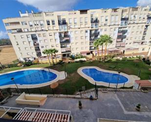 Exterior view of Flat for sale in Marbella  with Air Conditioner, Terrace and Swimming Pool