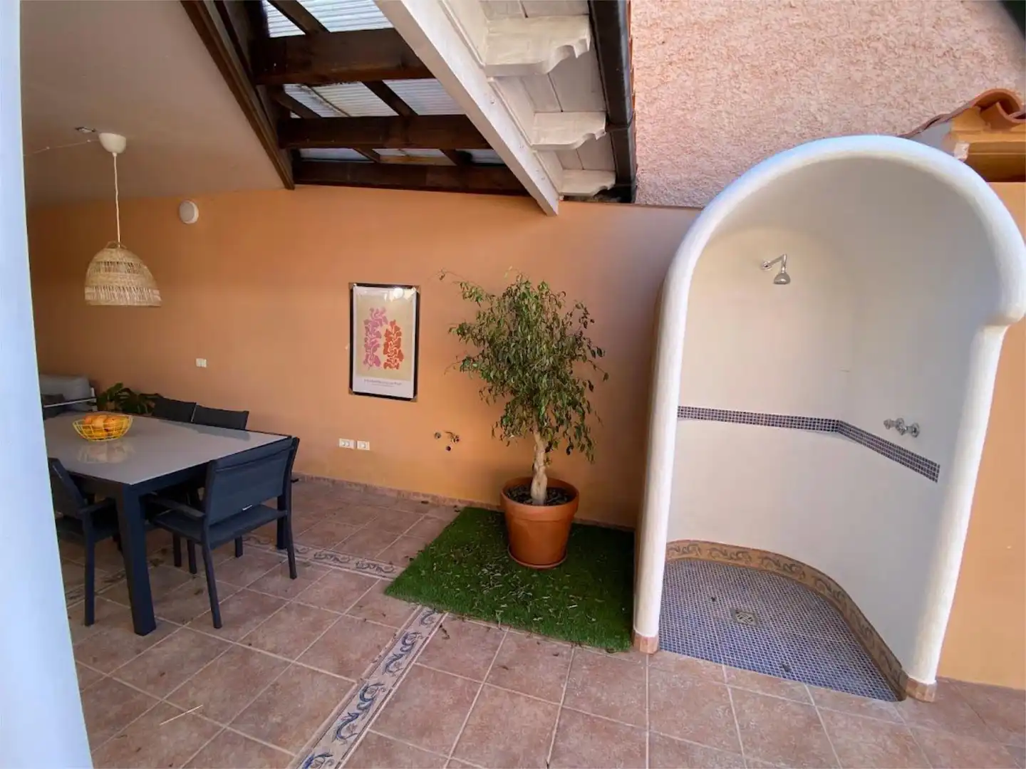 Terrassa de Casa o xalet de lloguer en La Orotava amb Terrassa i Piscina