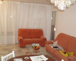 Living room of Flat for sale in  Lleida Capital  with Terrace and Balcony