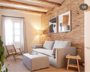 Living room of Flat to rent in  Barcelona Capital  with Air Conditioner and Terrace