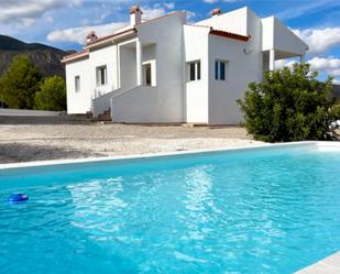 Swimming pool of House or chalet for sale in Hondón de las Nieves / El Fondó de les Neus  with Terrace, Swimming Pool and Balcony