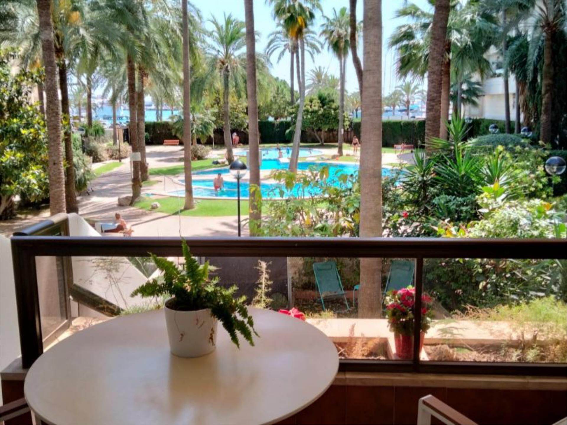 Jardí de Dúplex en venda en  Palma de Mallorca amb Aire condicionat, Terrassa i Piscina