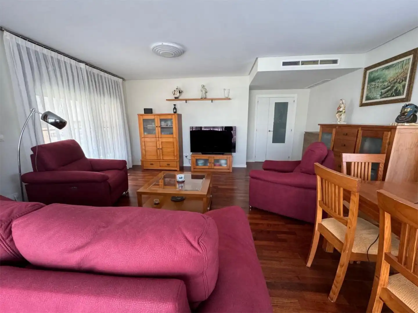 Ático en venta en Maestro José Garberí Serrano, 11, PAU 5 Sala de estar de Ático en venta en Alicante / Alacant con Aire acondicionado, Jardín privado y Parquet