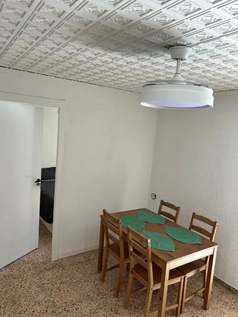 Dining room of Flat for share in Valencia  with Furnished, Oven and Washing machine