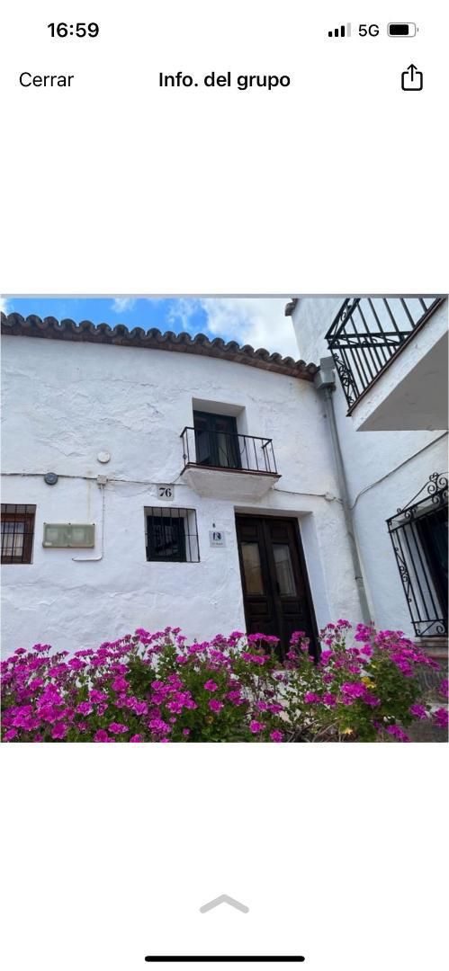 Exterior view of Single-family semi-detached for sale in Montejaque  with Terrace and Balcony