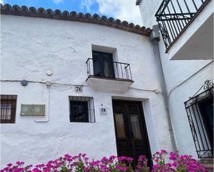 Vista exterior de Casa adosada en venda en Montejaque amb Terrassa i Balcó