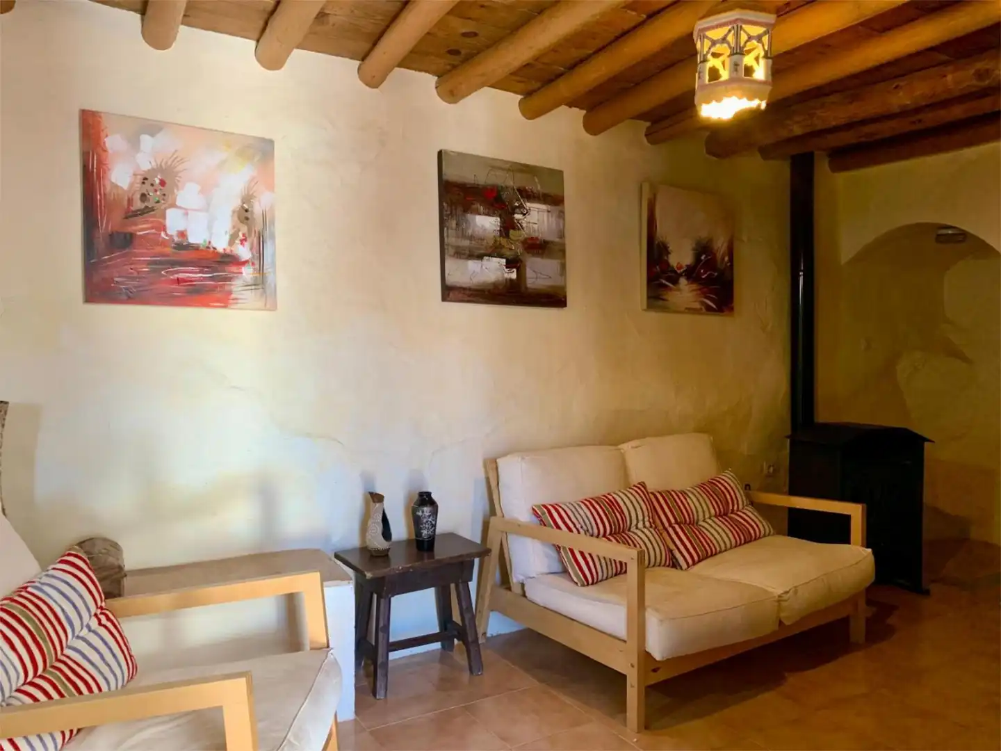 Casa adosada en venta en Calle Manuel Lopez, 8, Montejaque Sala de estar de Casa adosada en venta en Montejaque con Terraza y Balcón
