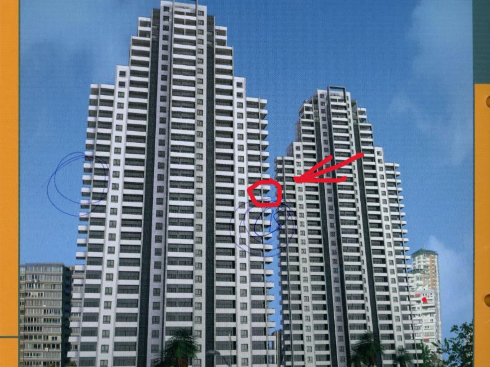 Exterior view of Flat for sale in Benidorm  with Air Conditioner, Swimming Pool and Balcony