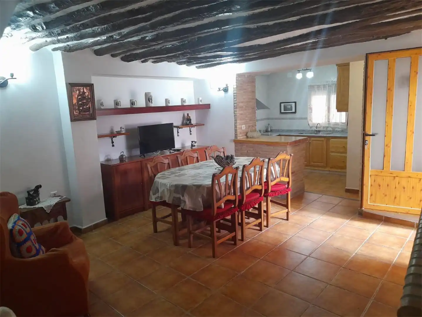 Einfamilien-Reihenhaus zum Verkauf in Calle los Ángeles, 12, Socovos Esszimmer von Einfamilien-Reihenhaus zum Verkauf in Socovos mit Terrasse, Abstellraum und Möbliert