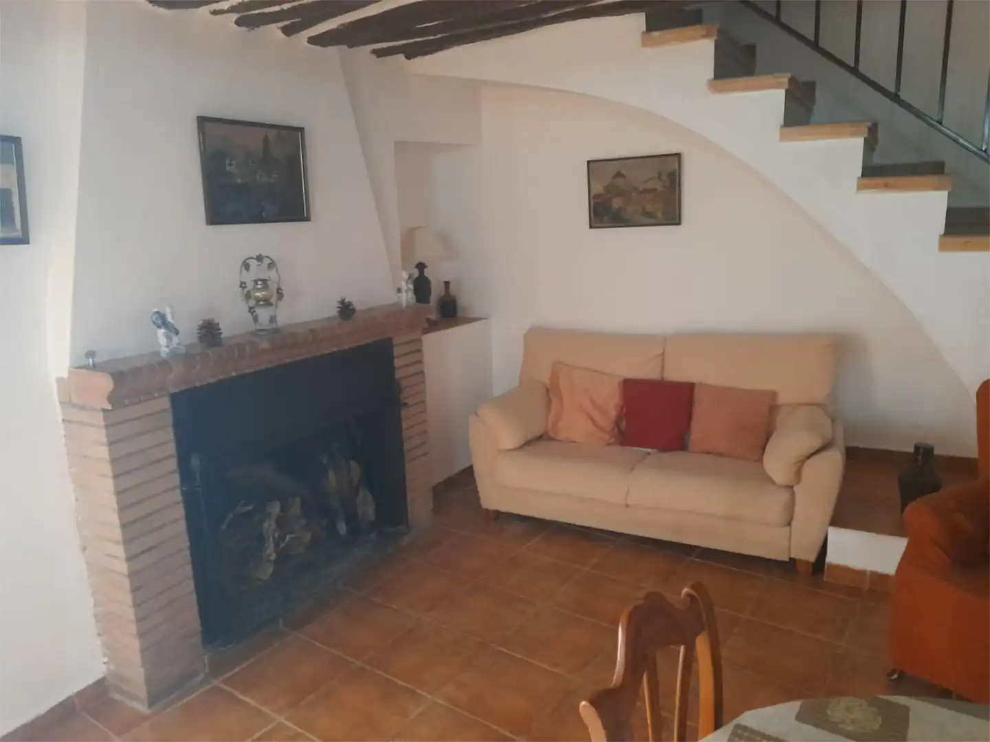 Einfamilien-Reihenhaus zum Verkauf in Calle los Ángeles, 12, Socovos Wohnzimmer von Einfamilien-Reihenhaus zum Verkauf in Socovos mit Terrasse, Abstellraum und Möbliert