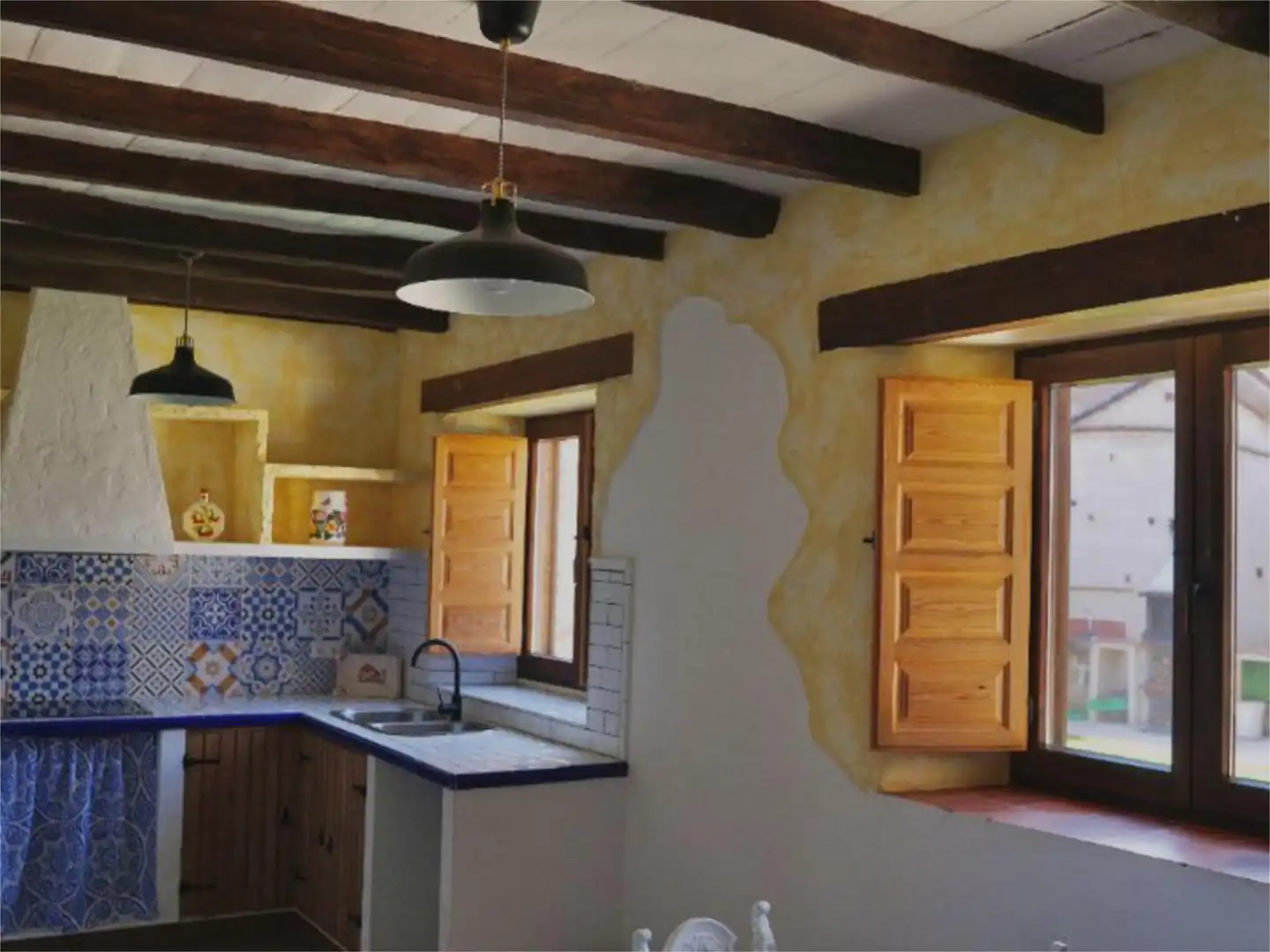 Country homes for sale in Pp-2416, 27, Bustillo de la Vega Kitchen of Country homes for sale in Bustillo de la Vega with Terrace and Swimming Pool
