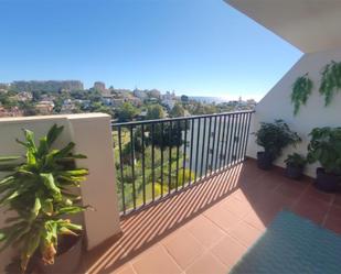 Exterior view of Flat for sale in Mijas  with Terrace, Swimming Pool and Balcony