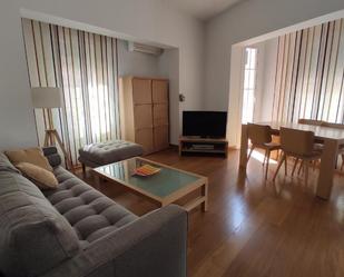 Living room of Flat to rent in  Almería Capital  with Air Conditioner, Terrace and Balcony