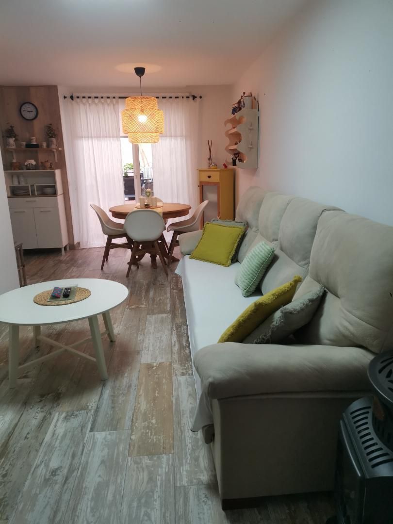 Living room of Single-family semi-detached for sale in Málaga Capital  with Air Conditioner, Terrace and Balcony