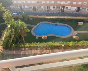 Piscina de Pis en venda en Roquetas de Mar amb Aire condicionat, Jardí privat i Terrassa