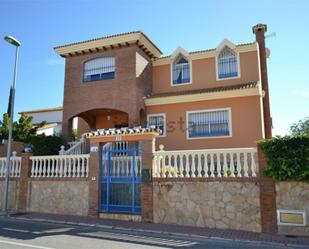 Exterior view of House or chalet for sale in Málaga Capital  with Air Conditioner and Swimming Pool