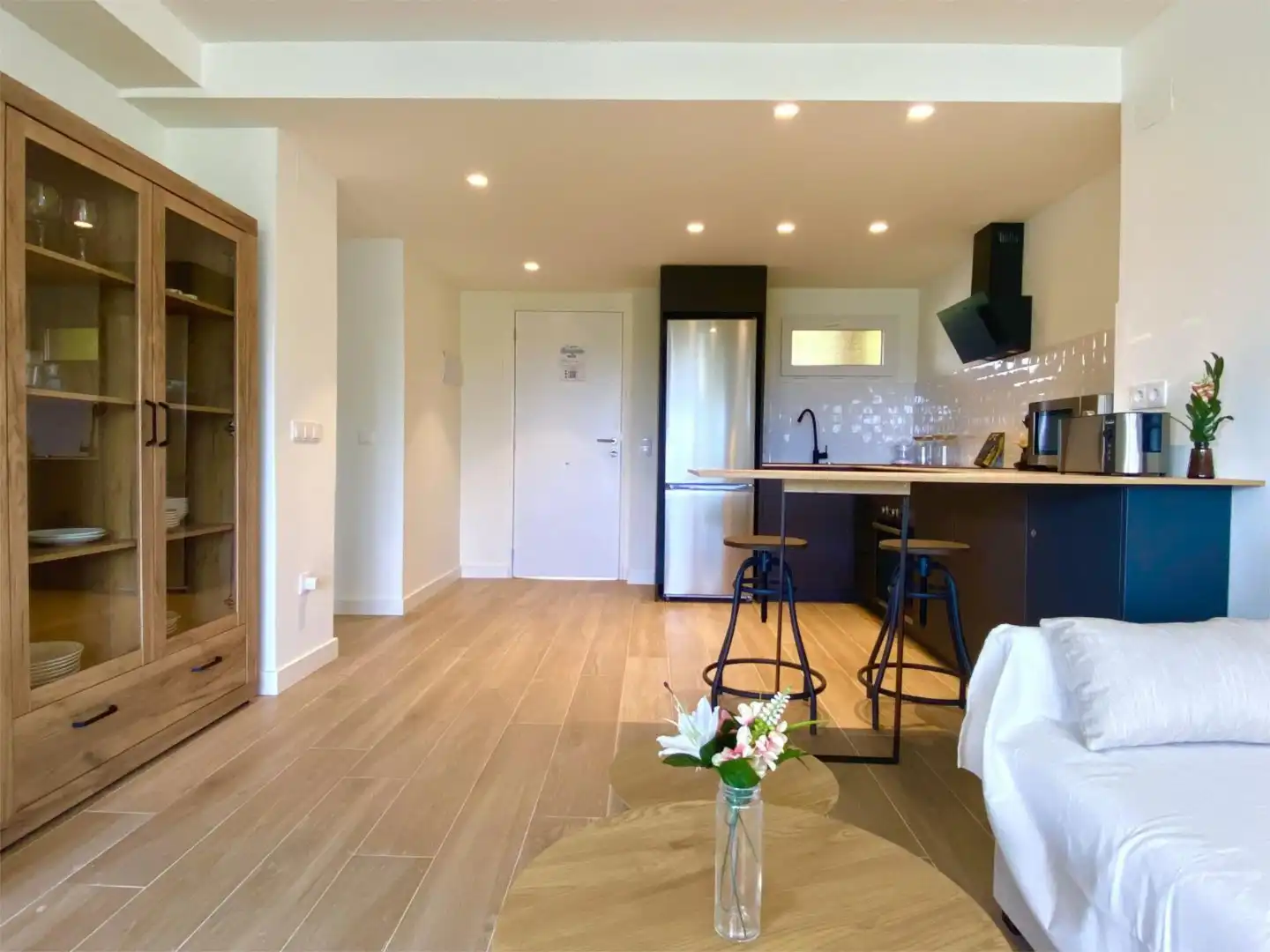 Kitchen of Flat for sale in Villajoyosa / La Vila Joiosa  with Heating, Private garden and Parquet flooring