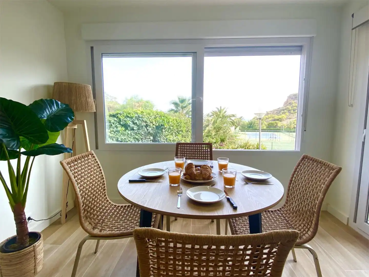 Dining room of Flat for sale in Villajoyosa / La Vila Joiosa  with Heating, Private garden and Parquet flooring